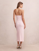 Georgie Halter Ruched Bodycon Dress Forever New