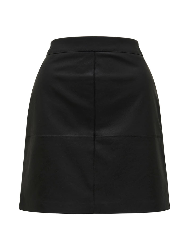 Ellen Vegan Leather Mini Skirt Forever New