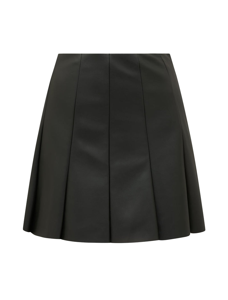 Pamela Vegan Leather Mini Skirt Forever New
