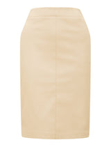 Carla Vegan Leather Midi Skirt Forever New