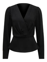 Whitney Wrap Blouse Forever New