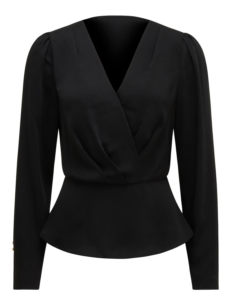 Whitney Wrap Blouse Forever New