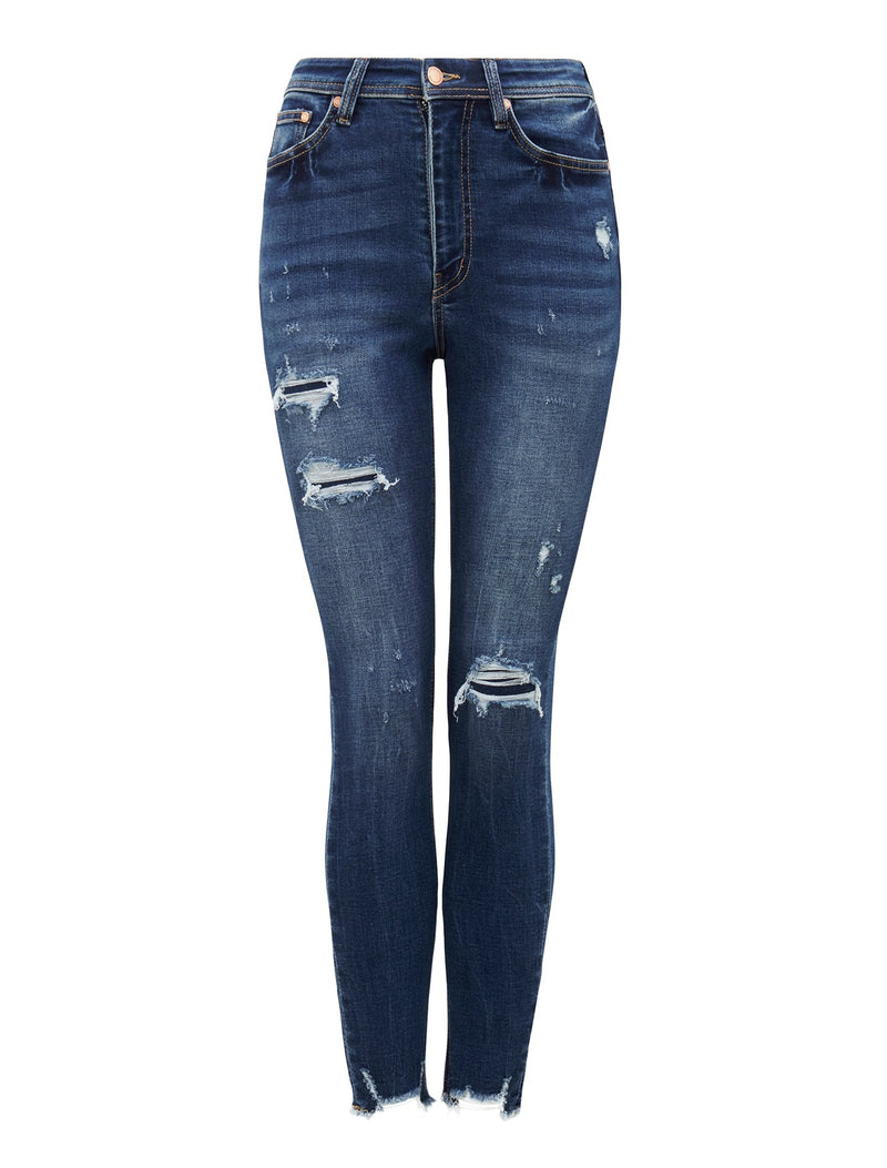 Ashley Mid-Rise Ankle Skinny Jeans Forever New