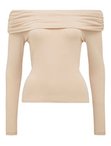 Paloma Ruched Band Bardot Top Forever New