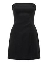 Sadie Strapless Linen Mini Dress Forever New
