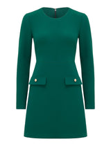 Jinny Long Sleeve Mini Dress Forever New