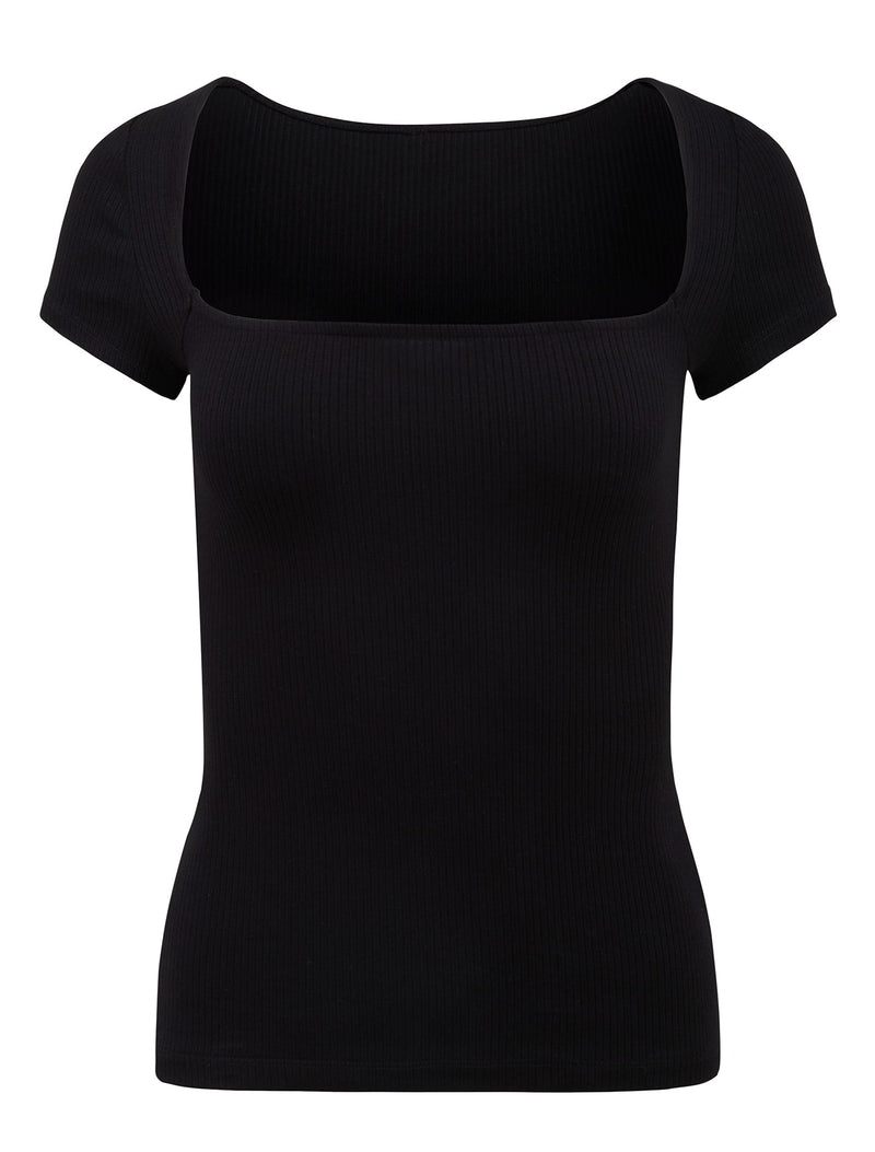 Cardi Cap Sleeve T-Shirt Forever New