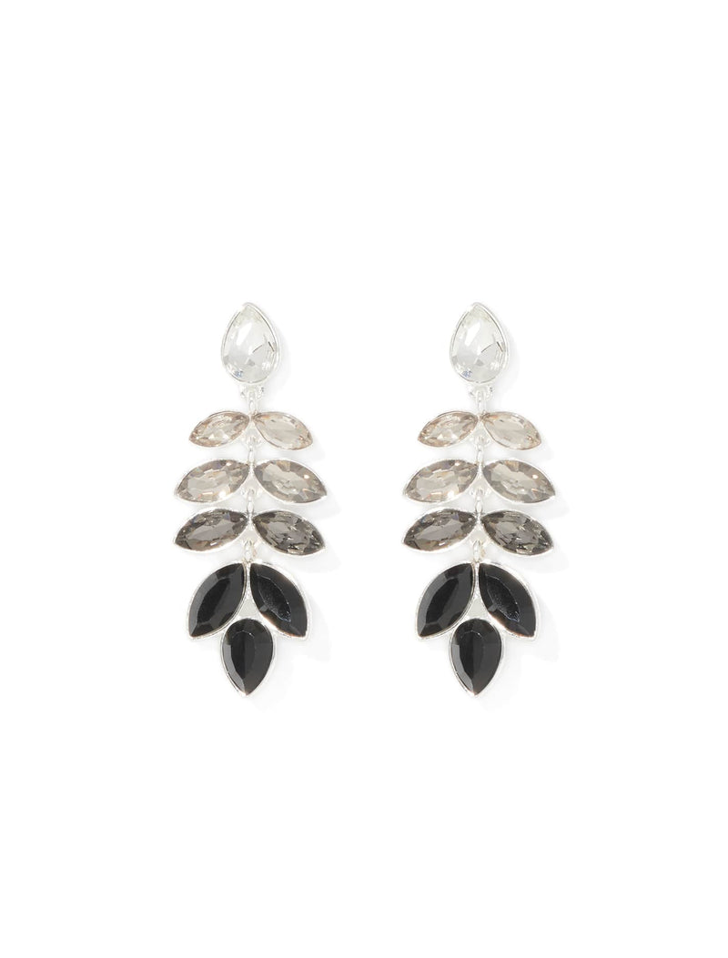 Peyton Petal Glass Drop Earrings Forever New