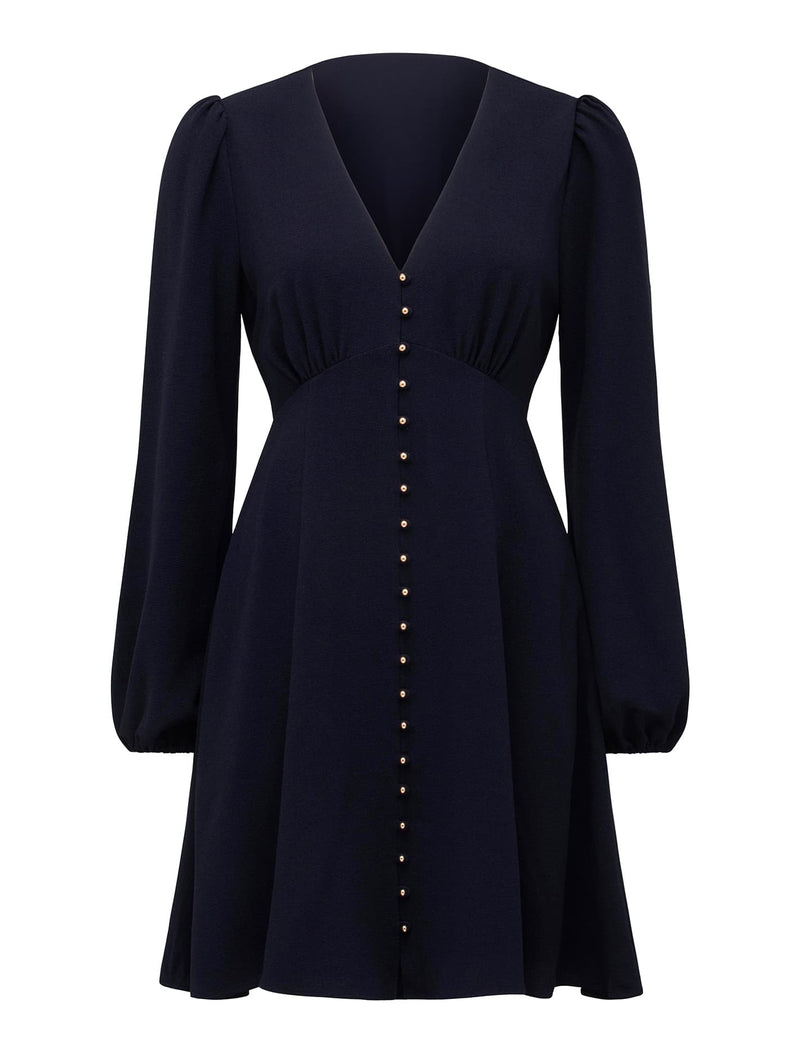 Melody Button Down Mini Dress Forever New