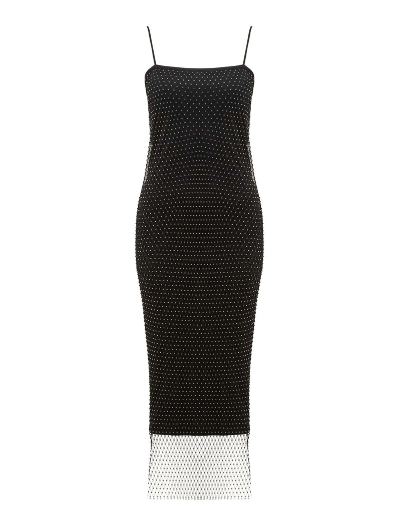 Bella Embellished Mesh Dress Forever New