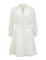 Cecilia Crochet Trim Mini Dress Forever New