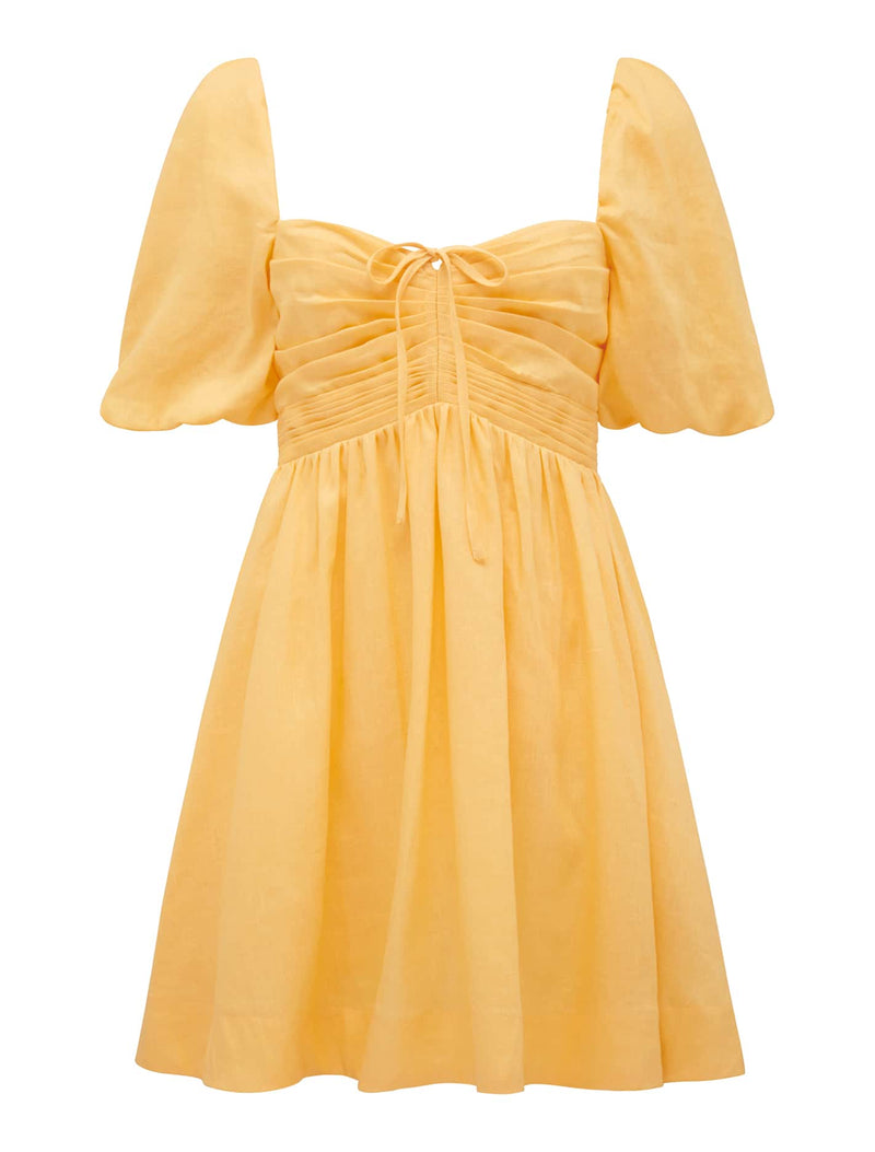 Phoebe Ruched Bodice Mini Dress Forever New