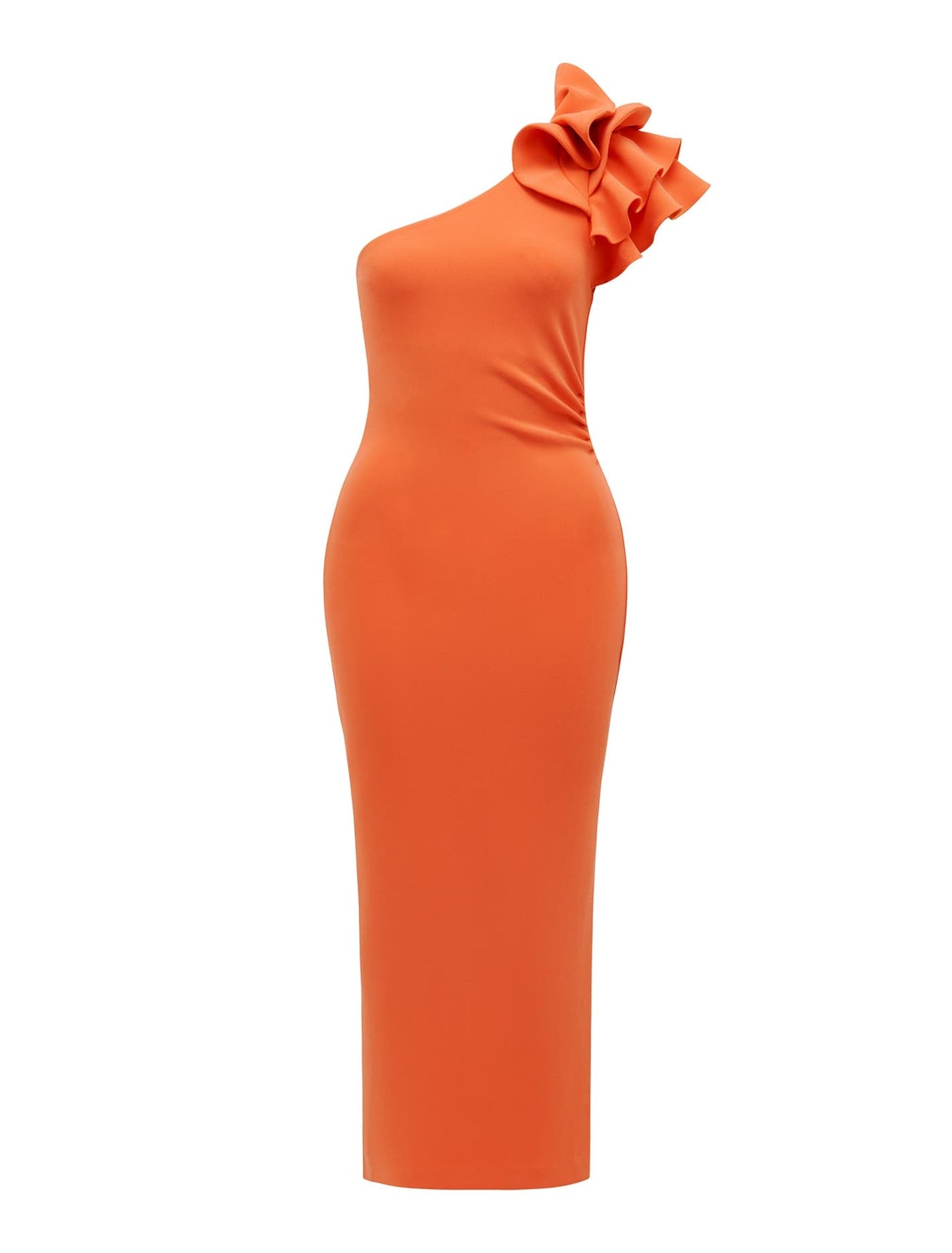 ワンピース overdue flair : 25SS / COLOR BLOCK SHIRRING DRESS (2colors) COLOR BLOCK SHIRRING DRESS_BROWN/SILVER - overdueflair
