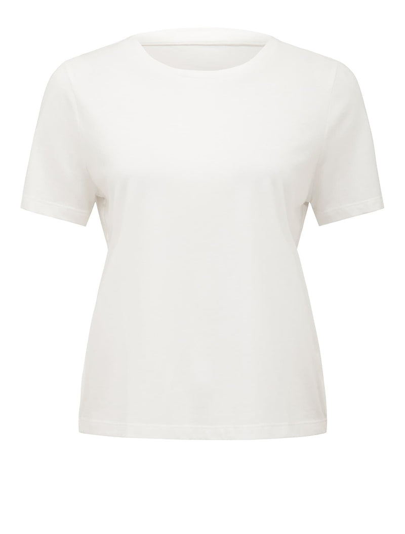 Lara Boxy Crew Neck T-shirt Forever New