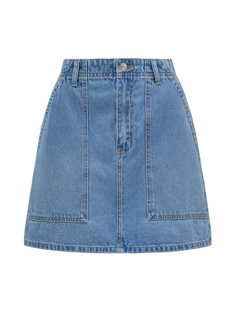 Darla Denim Mini Skirt Forever New