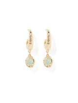 Signature Lulu Glass Stone Earrings Forever New