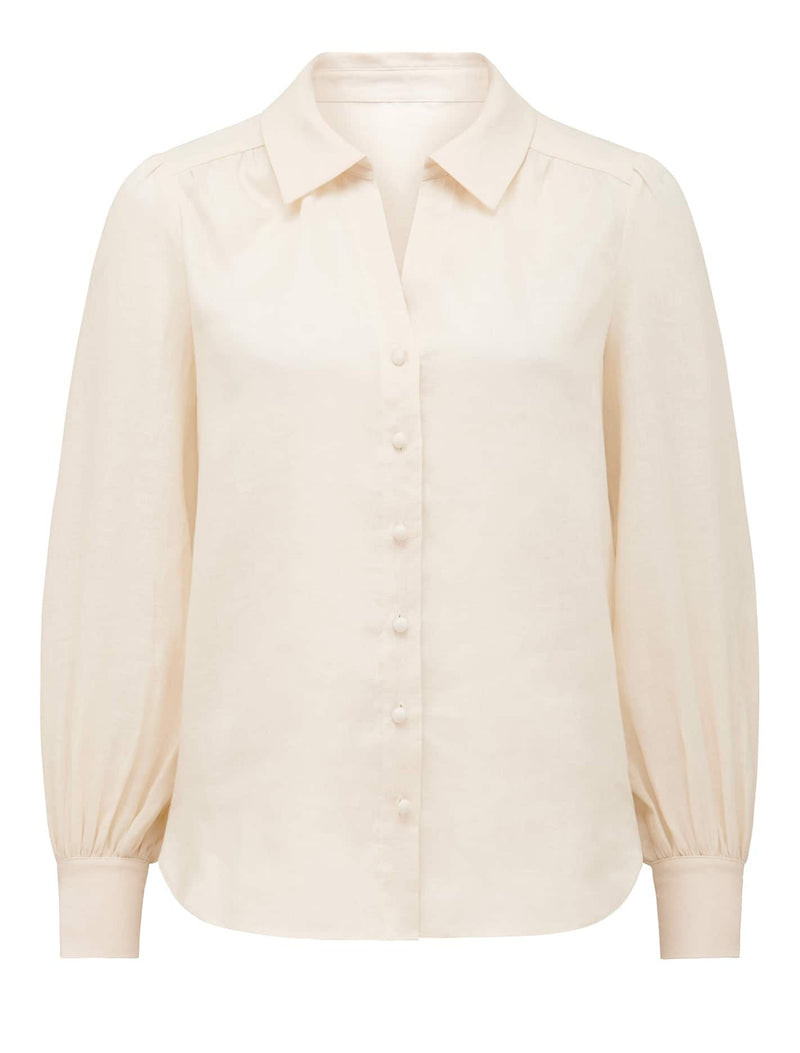 Lee Petite Linen Blouse Forever New