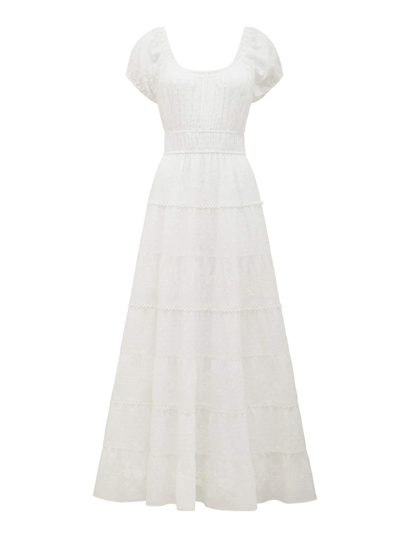 Sardinia Tiered Midi Dress Forever New