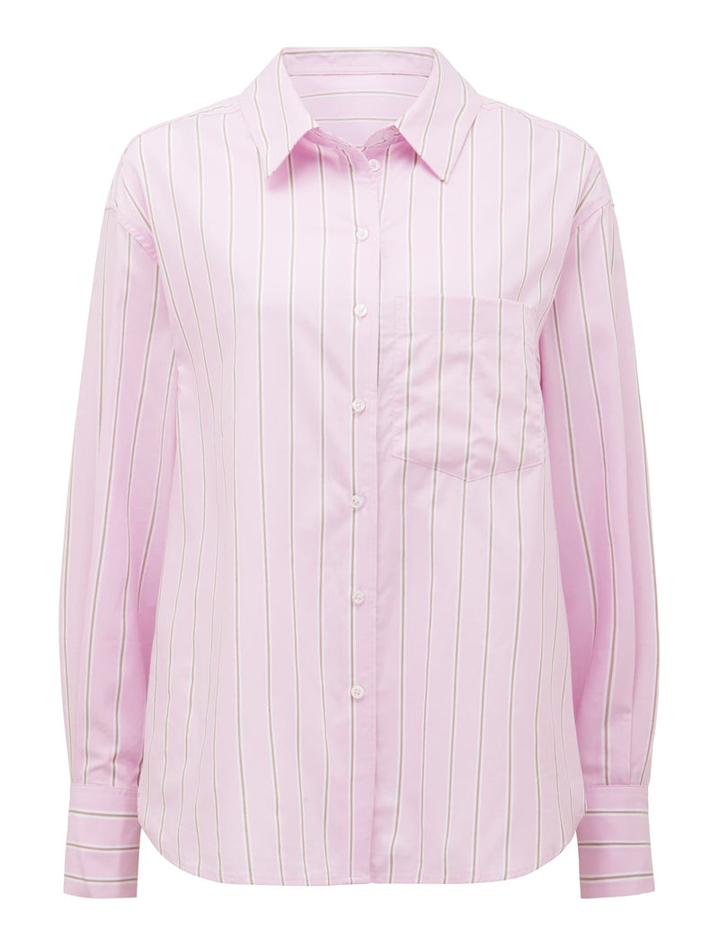 Sophie Stripe Poplin Shirt Forever New