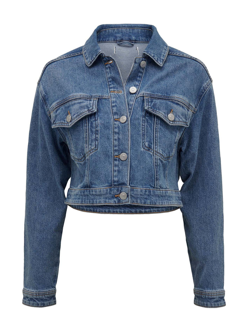 Keira Cropped Jacket Forever New