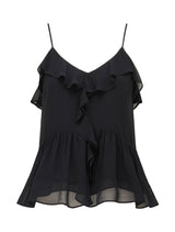 Romana Ruffle Cami Topsole Forever New