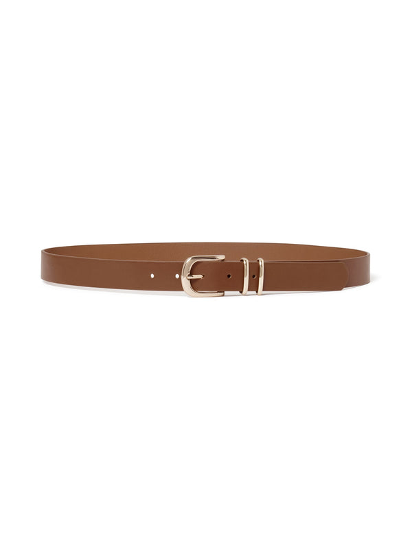 Darcy Double Keeper Jeans Belt Tan Forever New