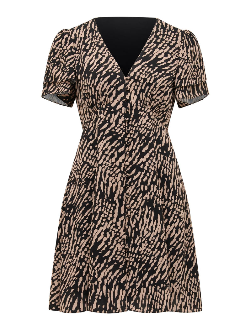 Pria Button Through Mini Dress Forever New