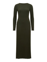 Lyla Crew Neck Detail Knit Dress Forever New