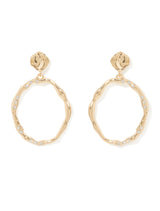 Signature Tally Texture Hoop Earrings Forever New