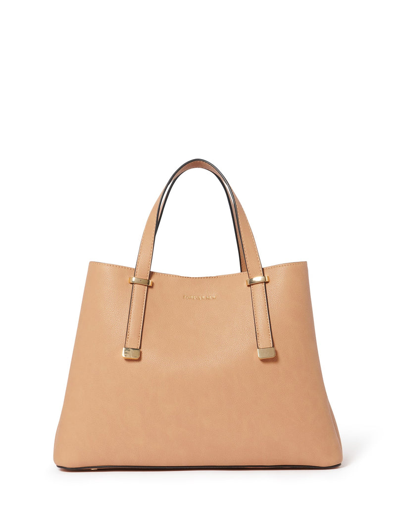 Casey Soft Tote Bag 0 Camel Forever New