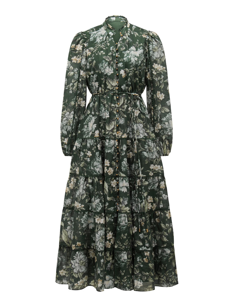 Jessie Button Down Midi Dress Forever New