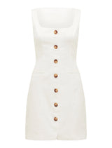 Caprice Scoop Neck Mini Dress Forever New