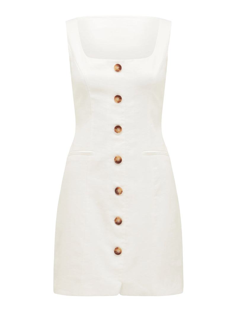 Caprice Scoop Neck Mini Dress Forever New