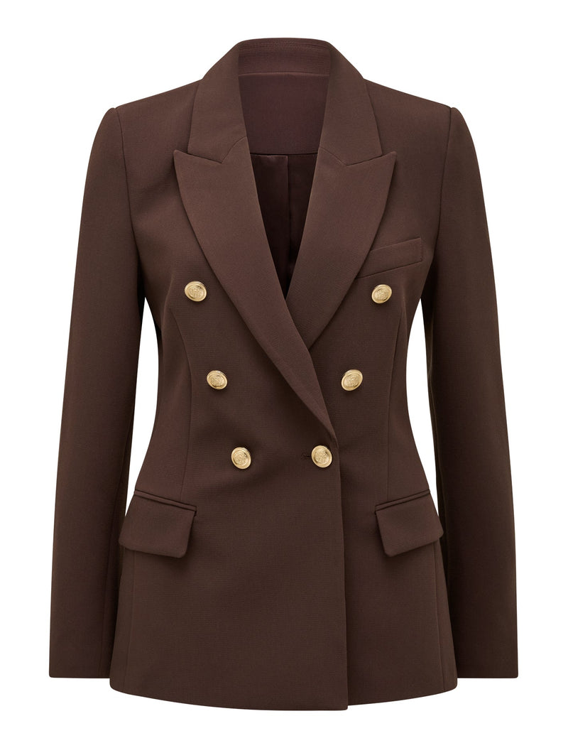 Immie Double Breasted Blazer Forever New