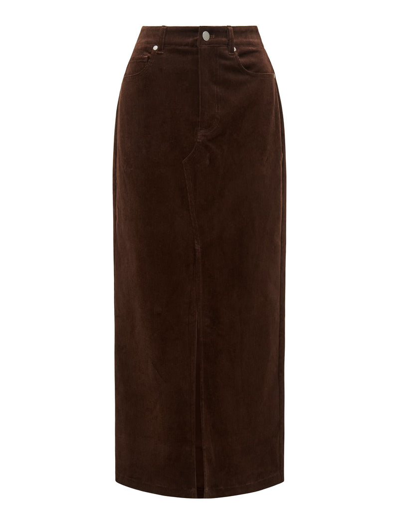 Bailey Cord Midaxi Skirt Forever New