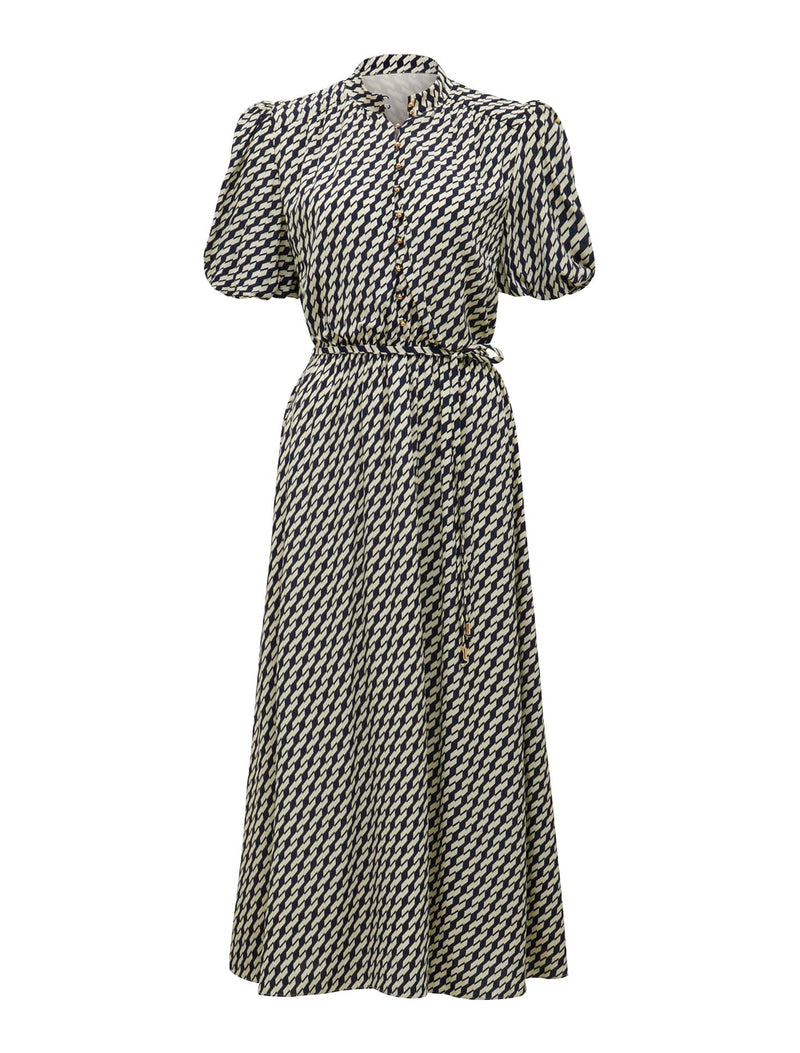 Aspen Waist Tie Midi Dress Forever New