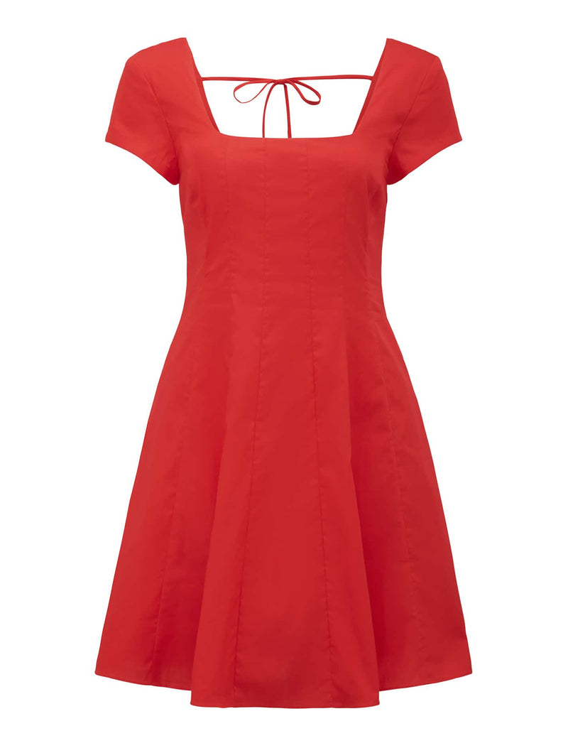 Regina Cap Sleeve Mini Dress Forever New