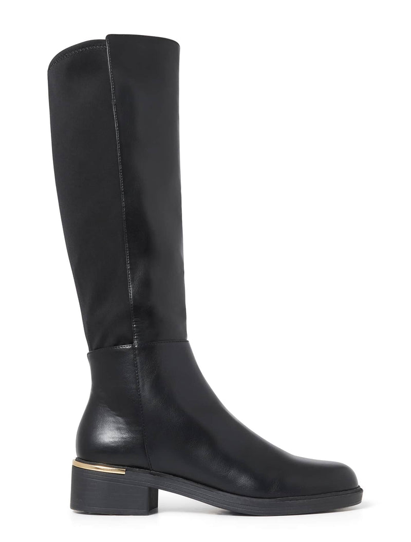 Robyn Riding Boot Knee High Forever New