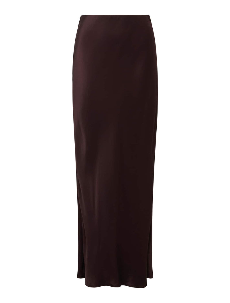 Prue Satin Bias Midaxi Skirt Forever New