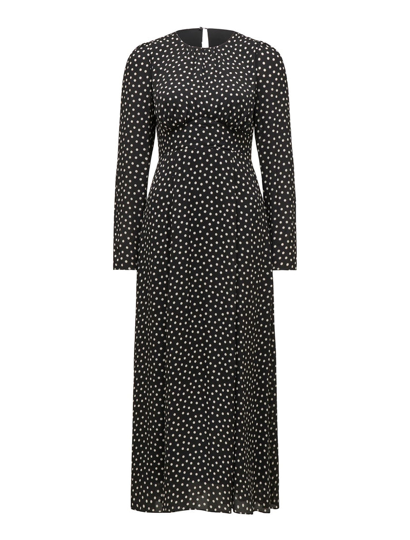 Mietta Long Sleeve Midi Dress Forever New