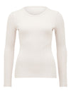 Meghan Rib Crew Neck Top