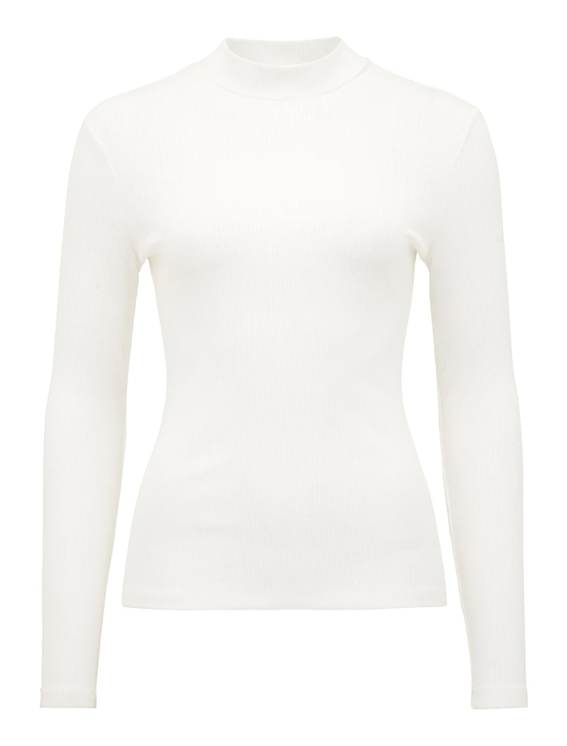 Winona Rib Long Sleeve Top Forever New