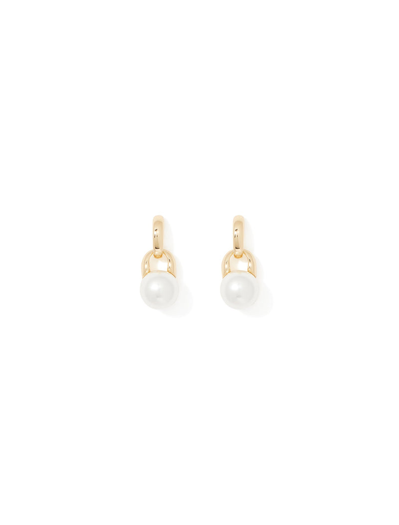 Patrice Pearl Small Drop Earrings Forever New