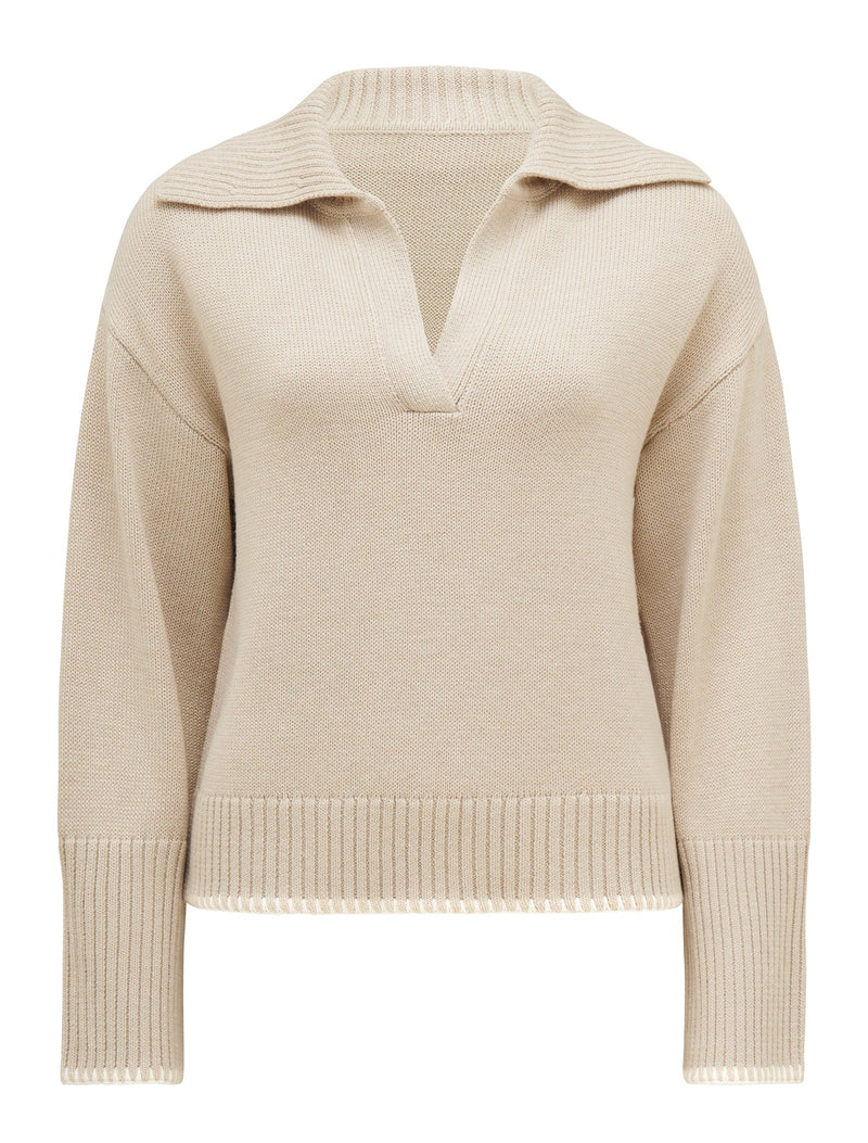 Angelina Whipstitch Sweater Forever New