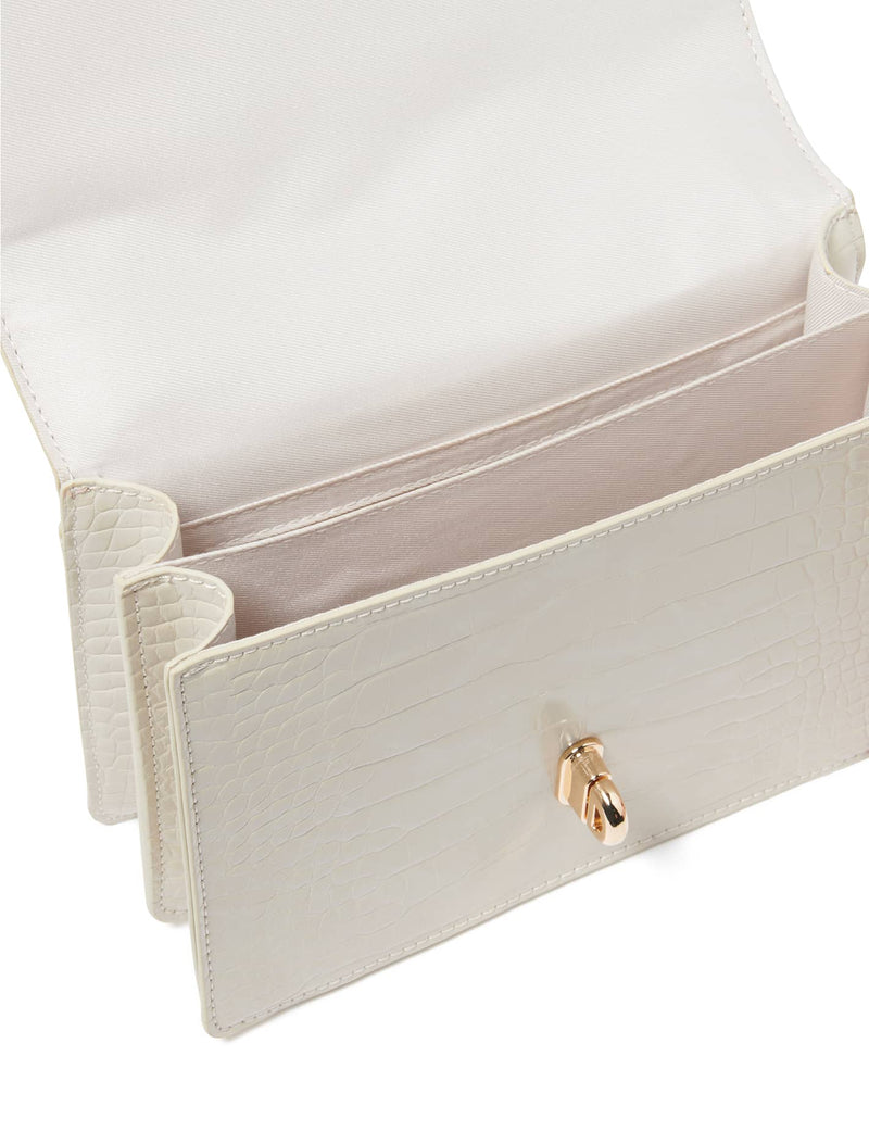 Imogen Chain Lock Crossbody Bag
