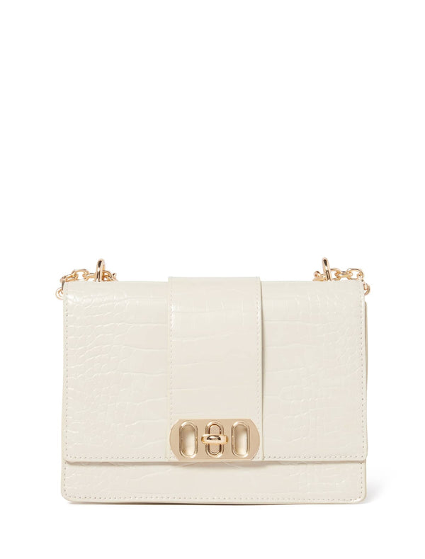 Imogen Chain Lock Crossbody Bag Forever New