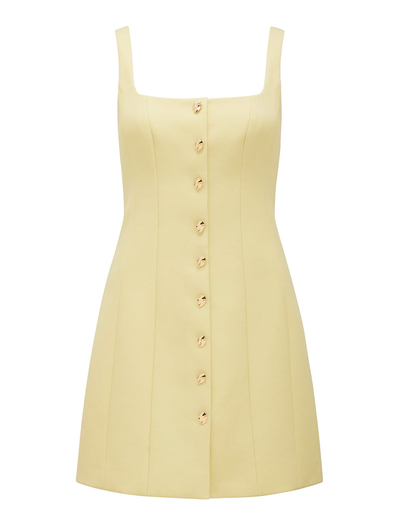 Penny Button Down Mini Dress Forever New