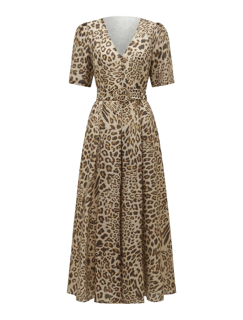 Melinda Belted Midi Dress Forever New