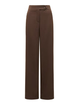 Tyla Button Tab Wide Leg Pants Forever New