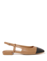 Lorelei Toe Cap Slingback Flat Forever New